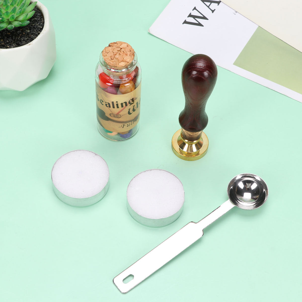 1 Set Premium Zegellak Stempel - Wax Seal Letter Kit recensie en prijs