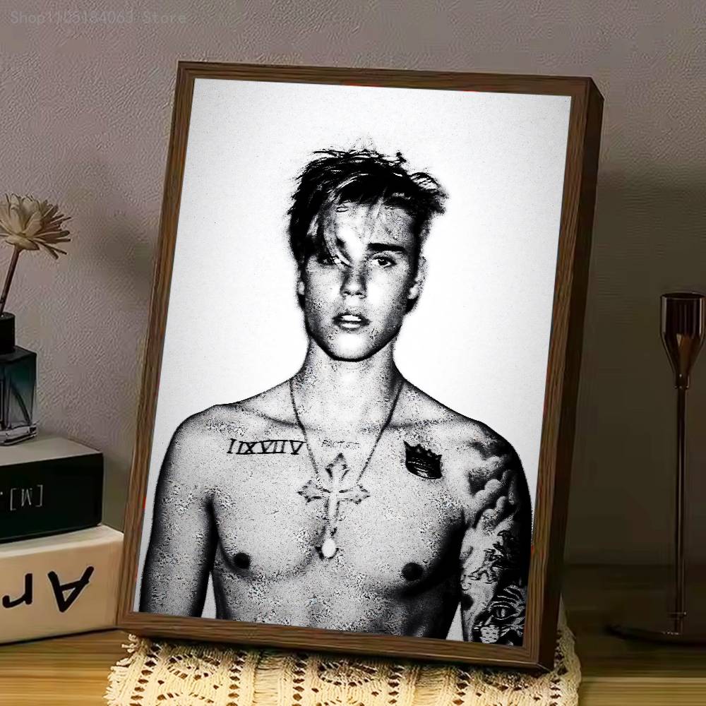 Voor J-Justin Singer B-Bieber  - Custom Map Poster recensie en prijs