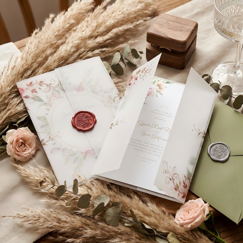 50 stuks 13x18cm doorschijnend - Wax Seal Letter Kit recensie en prijs