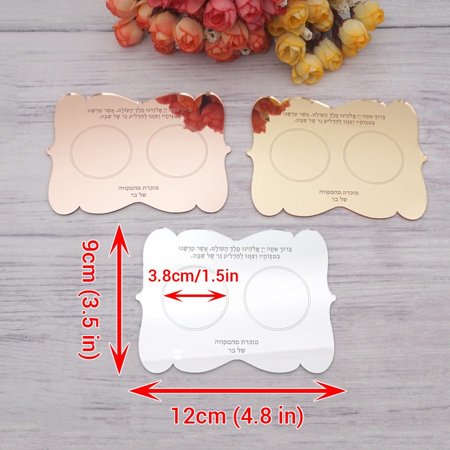 Gepersonaliseerde bruiloft taf - Personalised Candle Label recensie en prijs