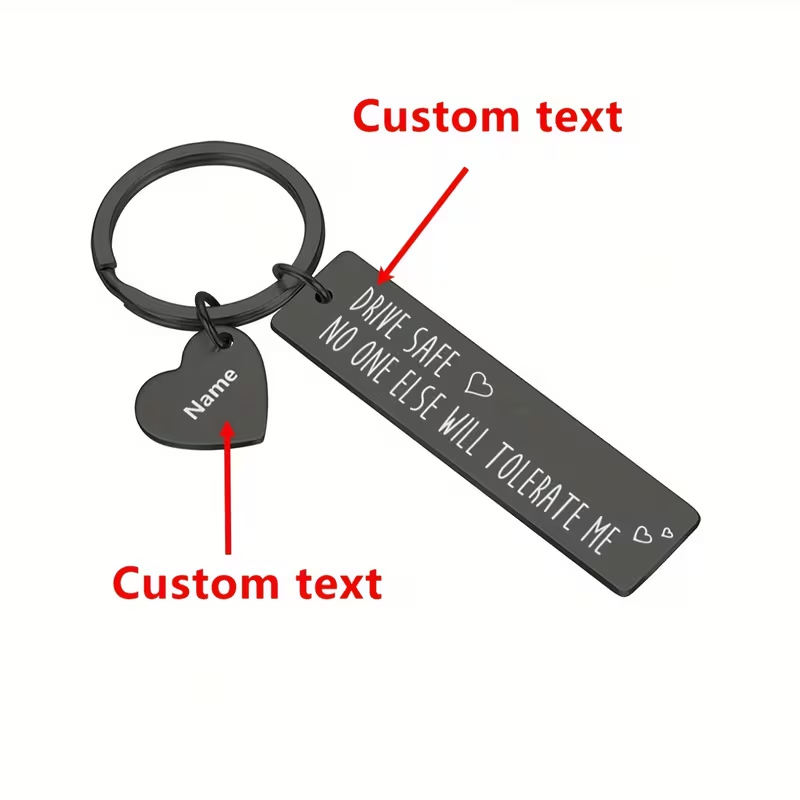 Aangepaste lasergegraveerde na - Initial Ring Custom recensie en prijs